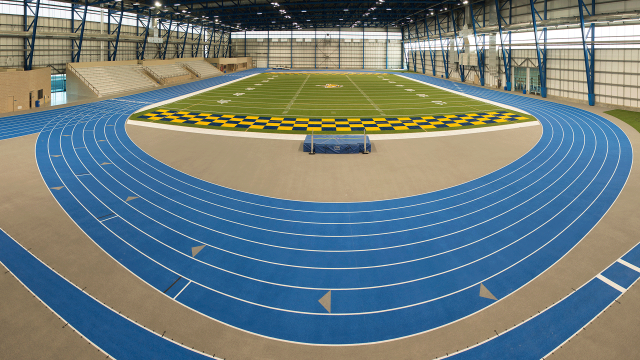 Welcome to the largest indoor track facility in the NCAA